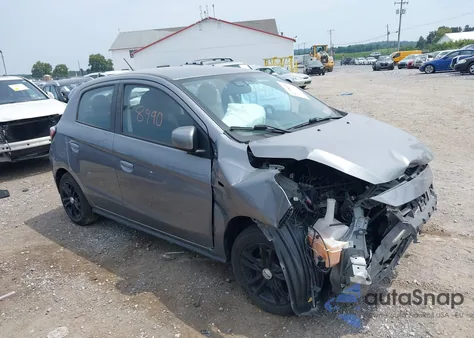 2021 Mitsubishi Mirage Carbonite Edition/Es/Le z USA, uszkodzony, nr VIN ML32AUHJ9MH002284